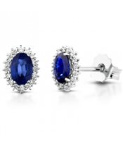 Earrings Lelune Woman LELUNE DIAMONDS in White Gold Zaffiro LDEAZB109015 - LDEAZB109015